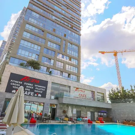 Business-Friendly Residence With Pool In Fikirtepe Apartment Istanbul